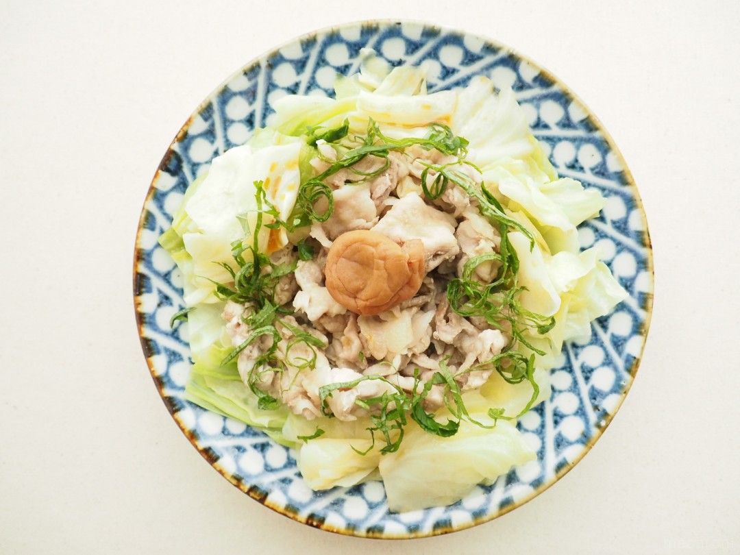 レンジで6分 豚肉とキャベツの梅ポン酢蒸し の作り方 2ページ目 Macaroni