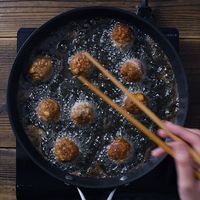 【作り方】お麩入り肉団子