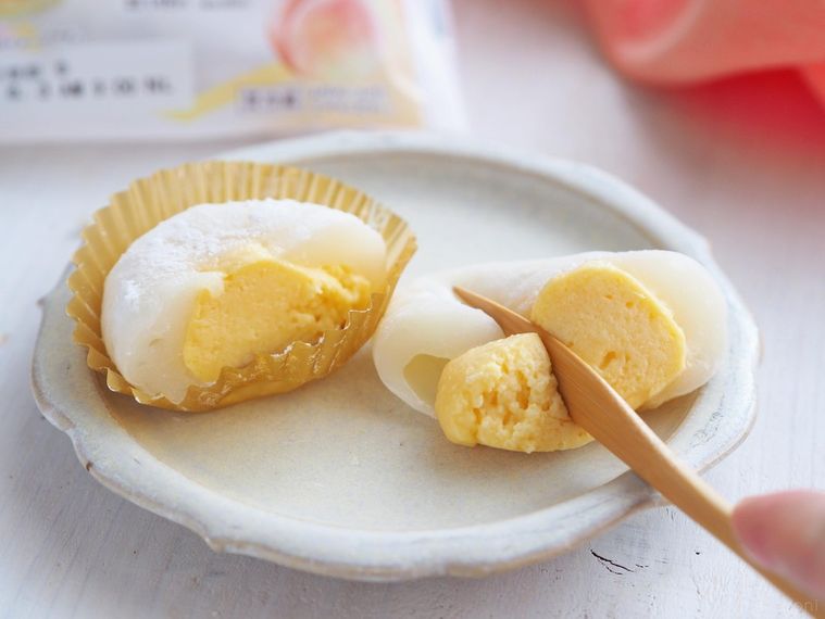 ローソン×八天堂の新作を食べ比べ♪かすたーどもも大福&ロールの贅沢スイーツの画像