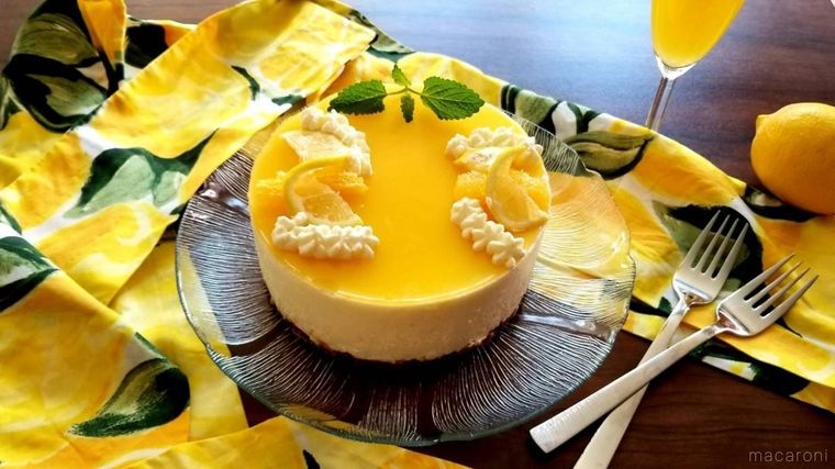 元デメルのパティシエ直伝!オレンジ&レモンの爽やかチーズケーキの作り方の画像