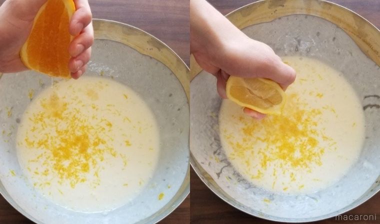 元デメルのパティシエ直伝!オレンジ&レモンの爽やかチーズケーキの作り方の画像