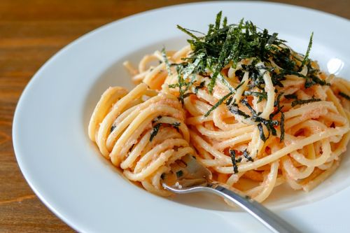 ランチやお弁当に 冷めてもおいしい 明太マヨパスタ のレシピ Macaroni