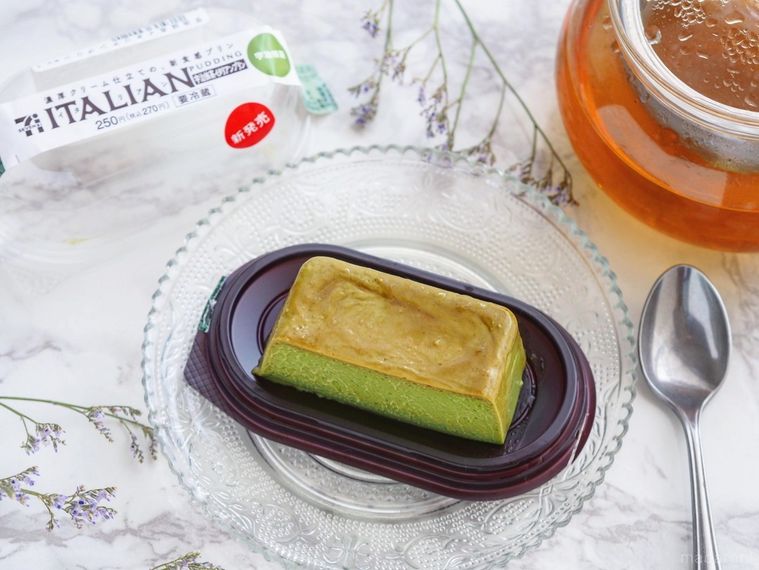 ファン待望の新作!セブン「宇治抹茶イタリアンプリン」のもっちり感におぼれる…の画像