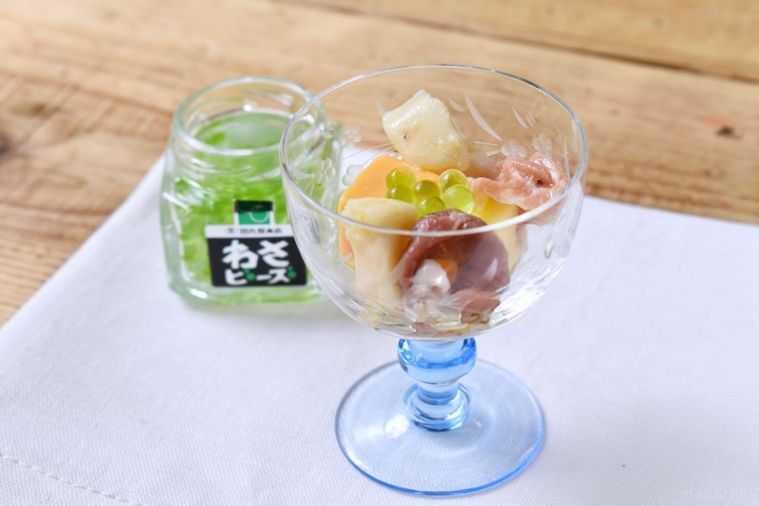 わさび専門店のアイデア作!まるで宝石「わさビーズ」が思わず欲しくなる活用レシピの画像