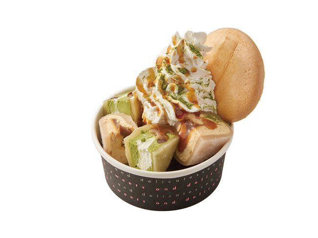 欧米でブームの「モチクリーム」がパフェになって登場!イトーヨーカドー三郷店にて期間限定で販売の画像