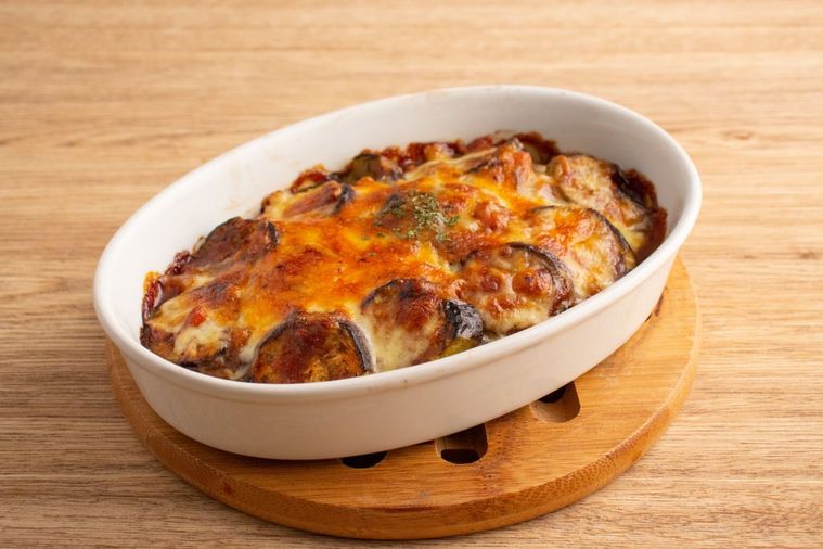 なすの肉みそグラタン