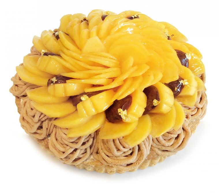 10月26日は「柿の日」。カフェコムサから柿のケーキが3日間限定で登場!の画像
