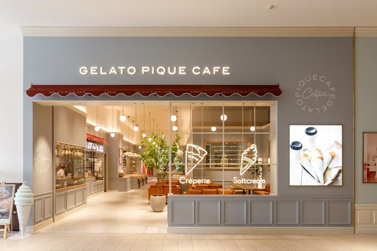 gelato pique cafeの店舗外観