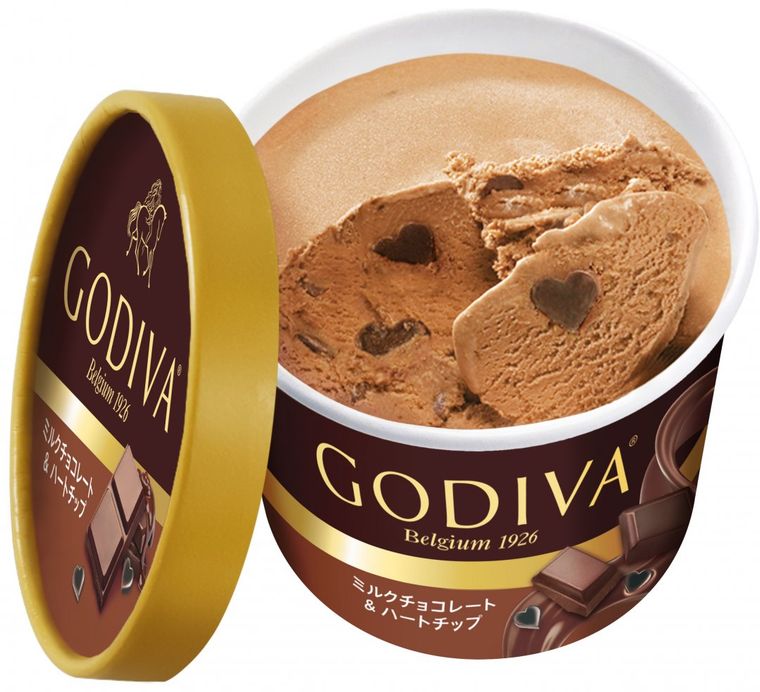ゴディバの新作カップアイス!チョコが楽しめる5種が登場の画像