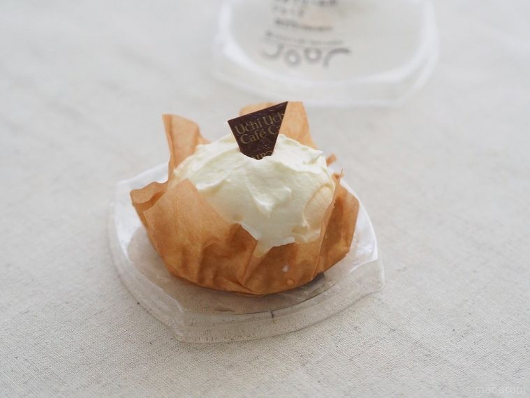 いちごなしで勝負!ローソン新作スイーツ「雲泡クリームのショート」は天にも昇る軽やかさの画像