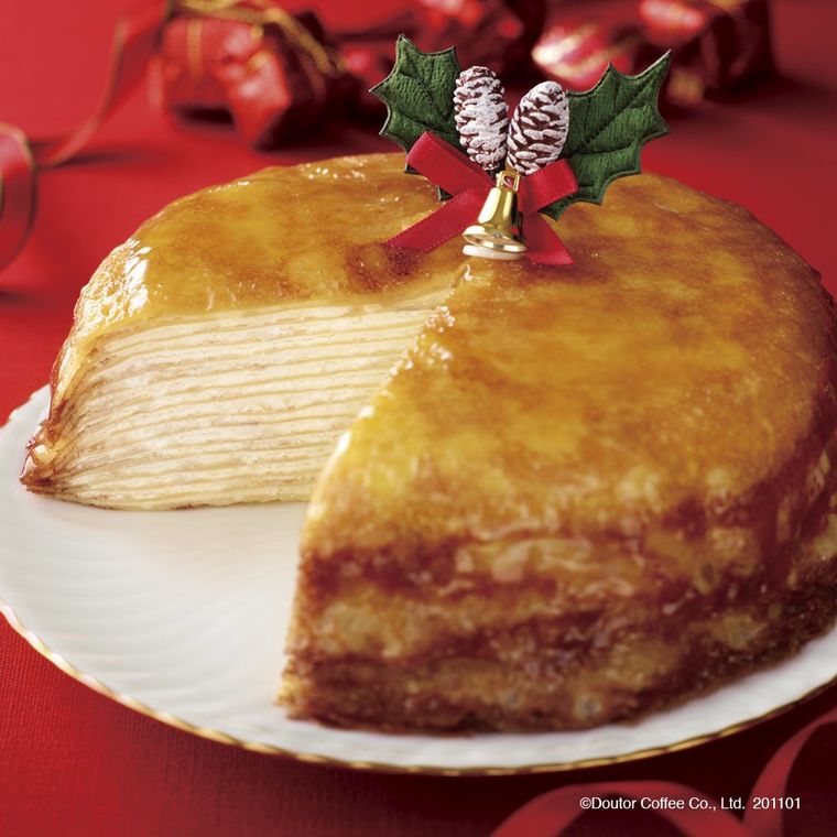 クリスマス限定!「ドトールコーヒーショップ」の人気ケーキがホールサイズで登場の画像