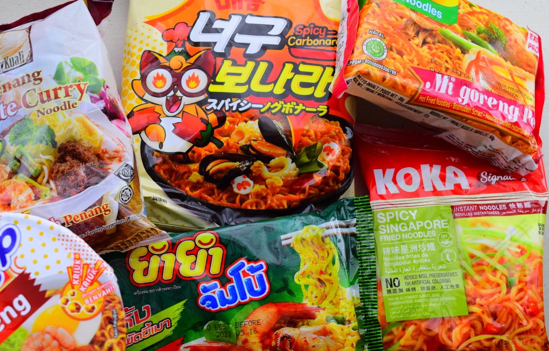 カルディで買える「海外激辛インスタント麺」6品を食べ比べ！ - macaroni