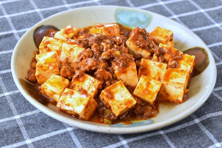 大豆ミート「ひき肉タイプ」を使って作った麻婆豆腐