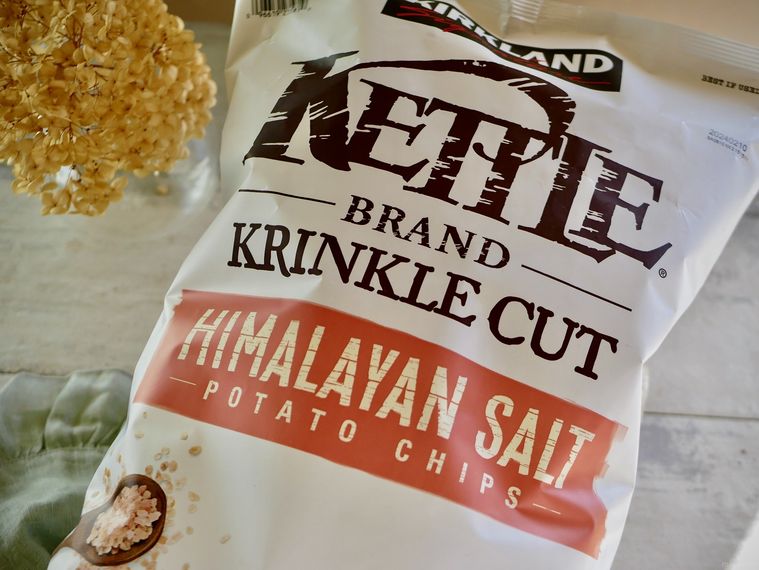 コストコカークランドシグネチャーケトルヒマラヤンソルトポテトチップス
