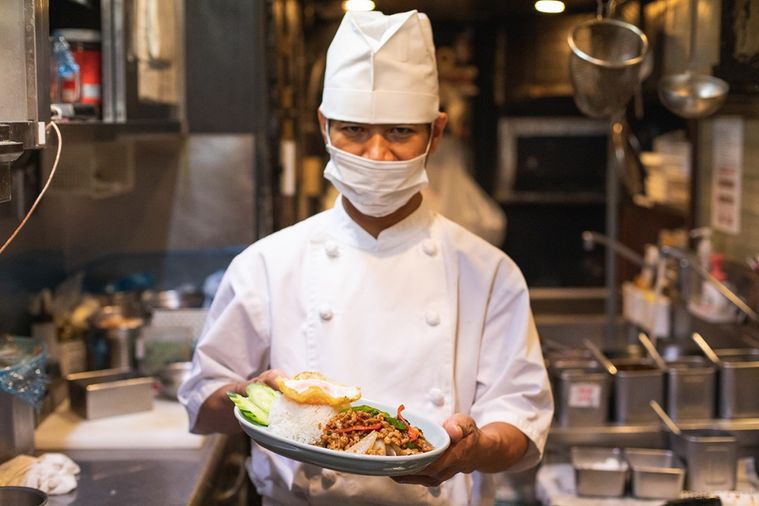 ガパオライスの新境地を発見!「オールドタイランド飯田橋店」流ガパオライスを作るコツの画像