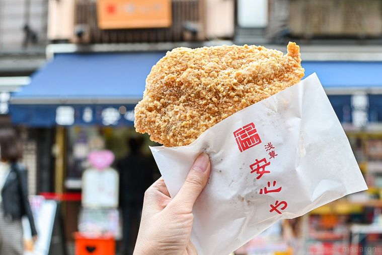 顔より大きい台湾唐揚げ。浅草「安心や」の炸鶏排(ザージーパイ)が新たな観光グルメにの画像