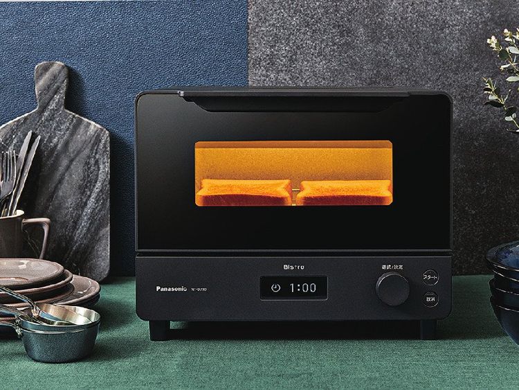 Panasonic オーブントースター Bistro 最新オーブントースター ビストロをmacaroni編集部員が体験
