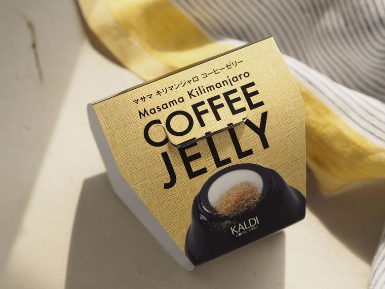 コーヒーゼリーのパッケージ