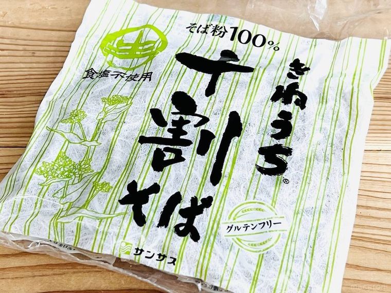 カルディのサンサス きねうち十割そば