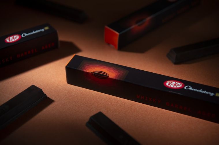 180日間熟成したカカオが楽しめる。「キットカット ショコラトリー」に大人のキットカットが登場!の画像