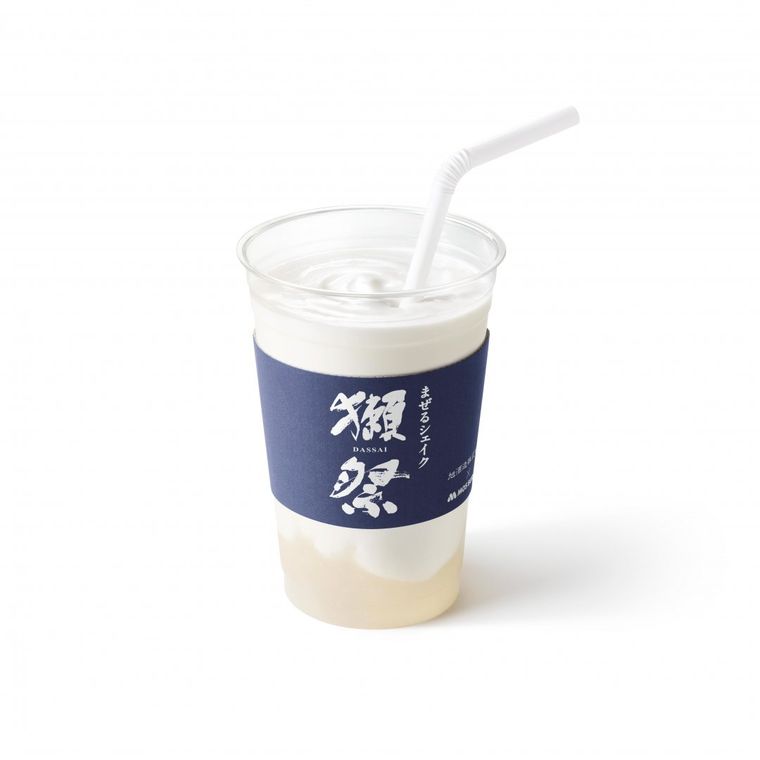 モスバーガー×獺祭(だっさい)が初コラボ!獺祭甘酒を使ったバニラシェイクが登場の画像