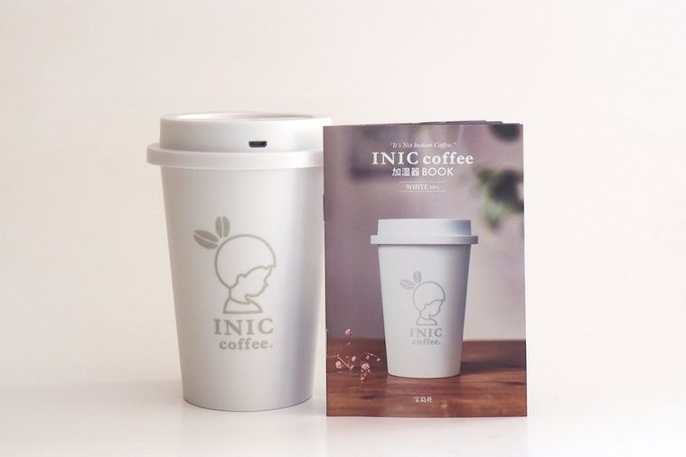 ファミマで買える!「イニックコーヒー」のコーヒーカップに見える加湿器が販売中の画像