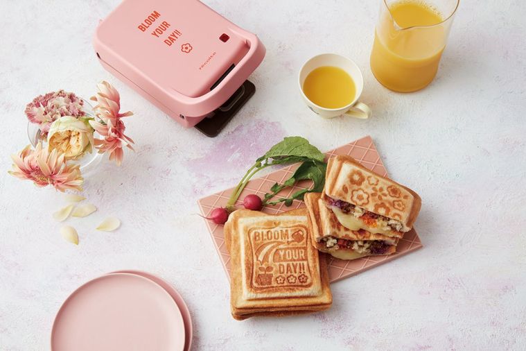 かわいい焼き目が作れる♪ レコルトの「プレスサンドメーカー プラッド」に新柄が登場!の画像