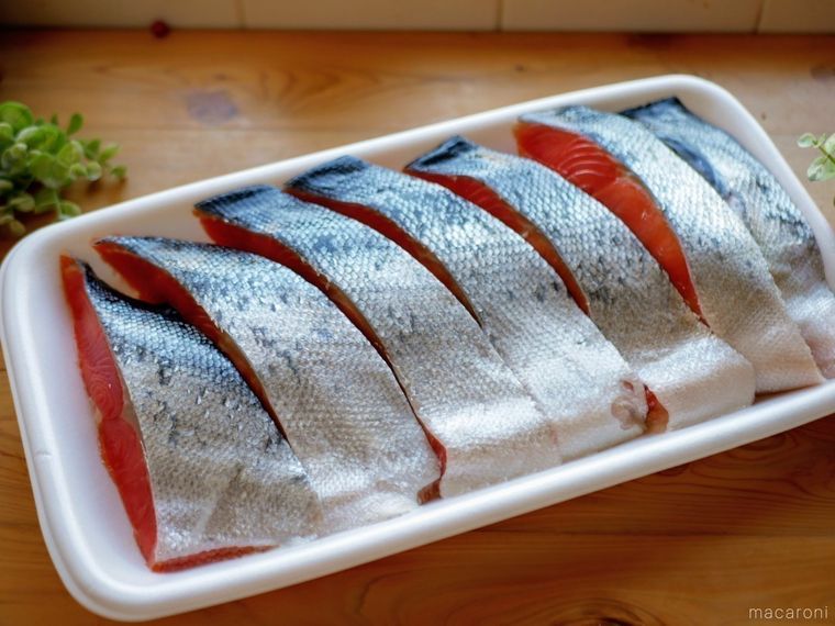 コストコのチリ産定塩銀鮭切身