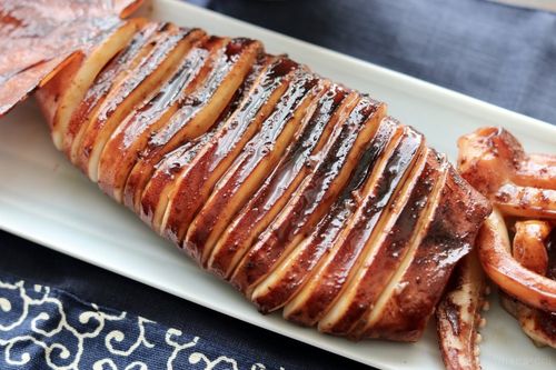 やわらかくて香ばしい 屋台風 いかの姿焼き レシピ Macaroni