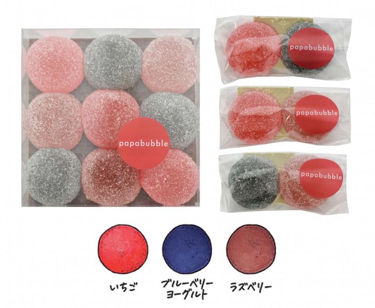 今年は6種類♪「パパブブレ」で人気のいちごチョコキャンディやベリーバブレッツが登場の画像