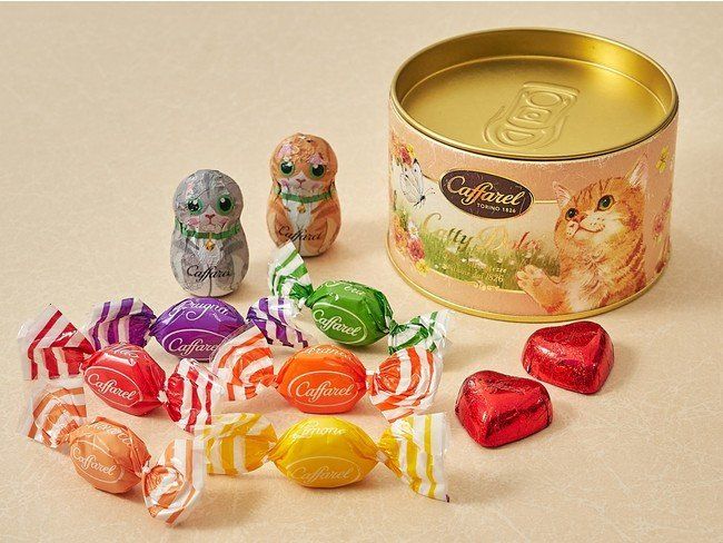 2月22日 “ねこの日” に食べたい。カファレルから「キャッティ・ドルチ」コレクションが発売の画像
