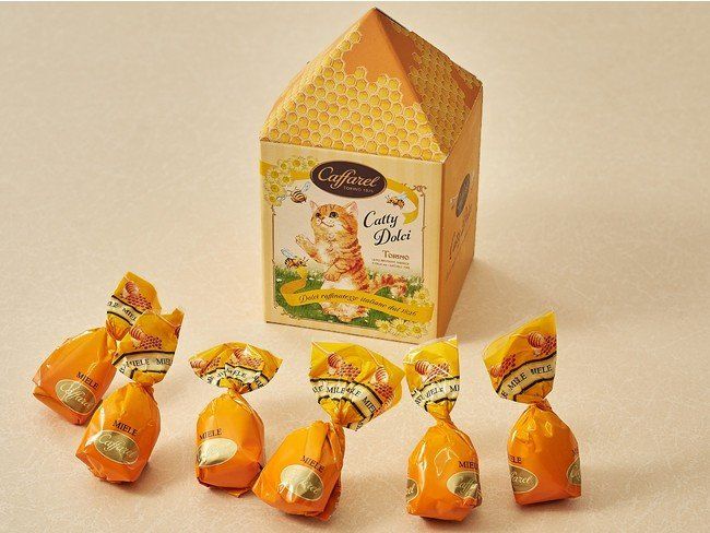 2月22日 “ねこの日” に食べたい。カファレルから「キャッティ・ドルチ」コレクションが発売の画像