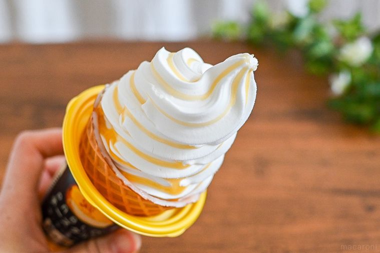 ウチカフェワッフルコーン史上初!パブロチーズタルトを再現したアイスの完成度に脱帽【365日アイス女子】の画像
