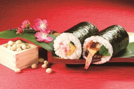 くら寿司にコロナ終息祈願の “アマビエさん巻” ほか6種の恵方巻が登場!当日まで予約OKの画像