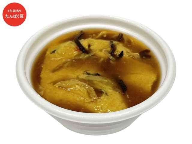 鶏ガラ仕立ての天津風あんかけ豆腐