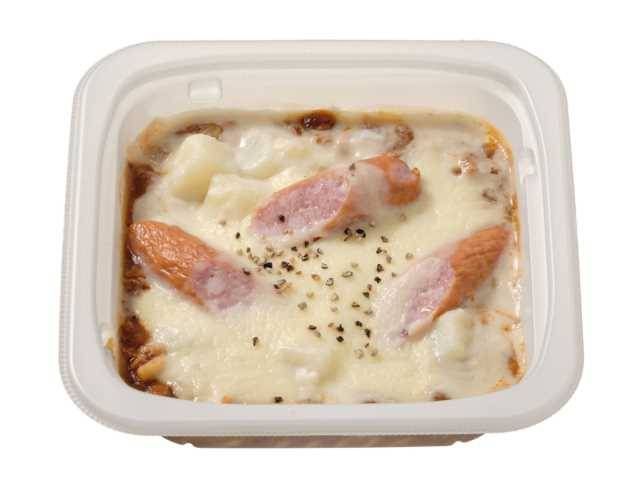 とろーりチーズソースのミートクリームポテト