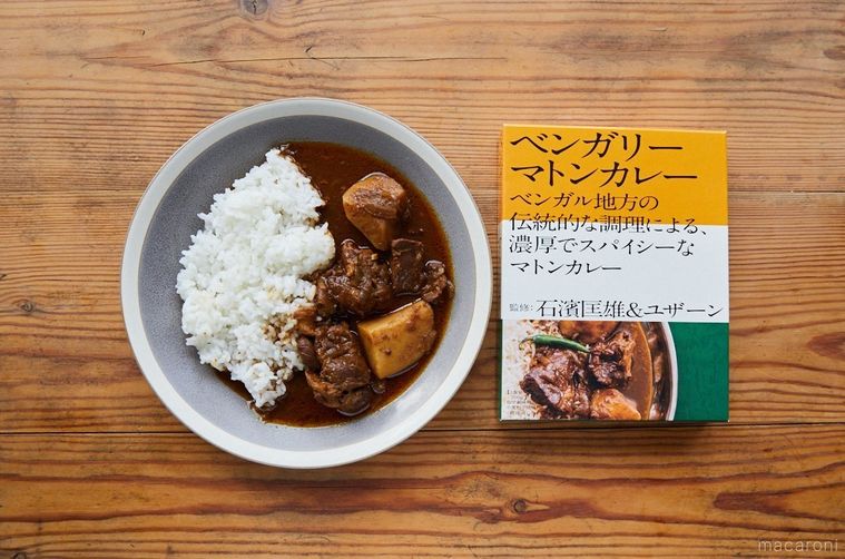 マトンカレーのパッケージ