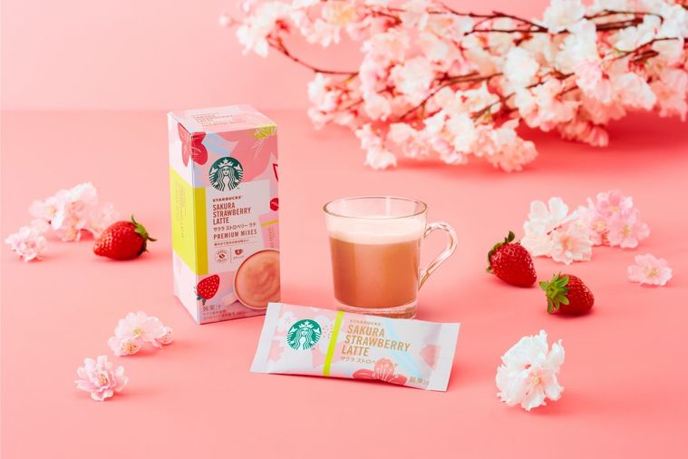 スタバをおうちで楽しめる。家庭用コーヒーに春限定さくらフレーバーが新発売!の画像