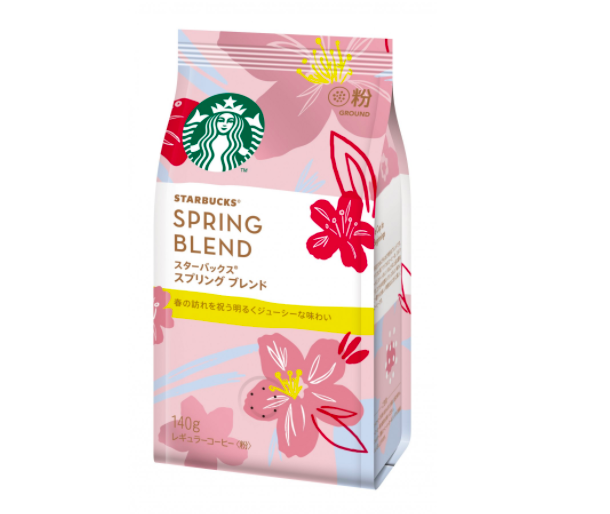 スタバをおうちで楽しめる。家庭用コーヒーに春限定さくらフレーバーが新発売!の画像