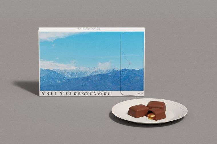 ロッテから大人のための新ブランドYOIYOが誕生!第一弾は “駒ヶ岳ウイスキー” を使用した贅沢なチョコレートの画像