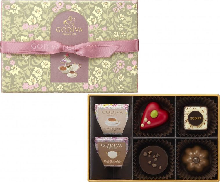 ゴディバのホワイトデー限定商品!ティータイムにぴったりなチョコレートや焼き菓子が続々登場の画像