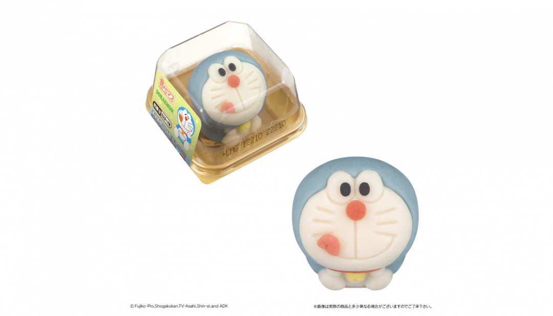 キャラクター和菓子「食べマス」にドラえもん登場。3月2日より全国のローソンで発売スタートの画像