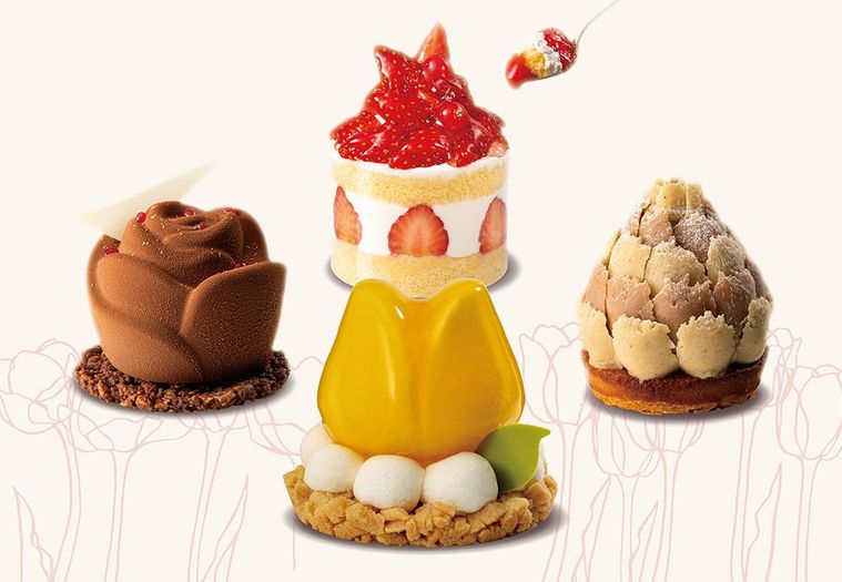 「TOKYOチューリップローズ」に新作ケーキが登場。可愛すぎるスイーツの花園の画像