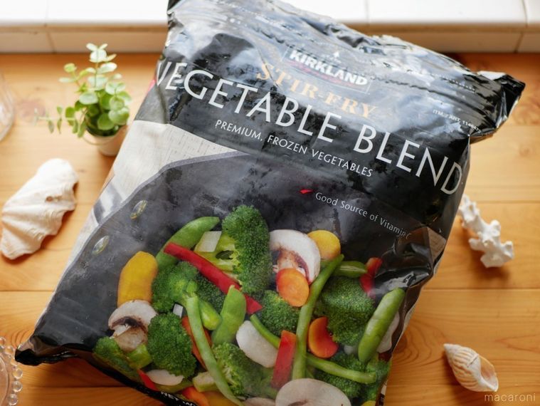 コストコのカークランドシグネチャーステアフライベジタブルブレンド