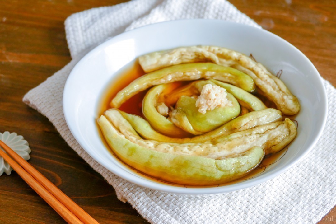レンジで簡単！「なすのおひたし」の作り方と副菜レシピ - macaroni