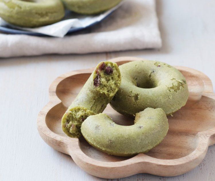 揚げずにヘルシー 抹茶とあんこの米粉ドーナツ 季節のグルテンフリースイーツ 4 Macaroni