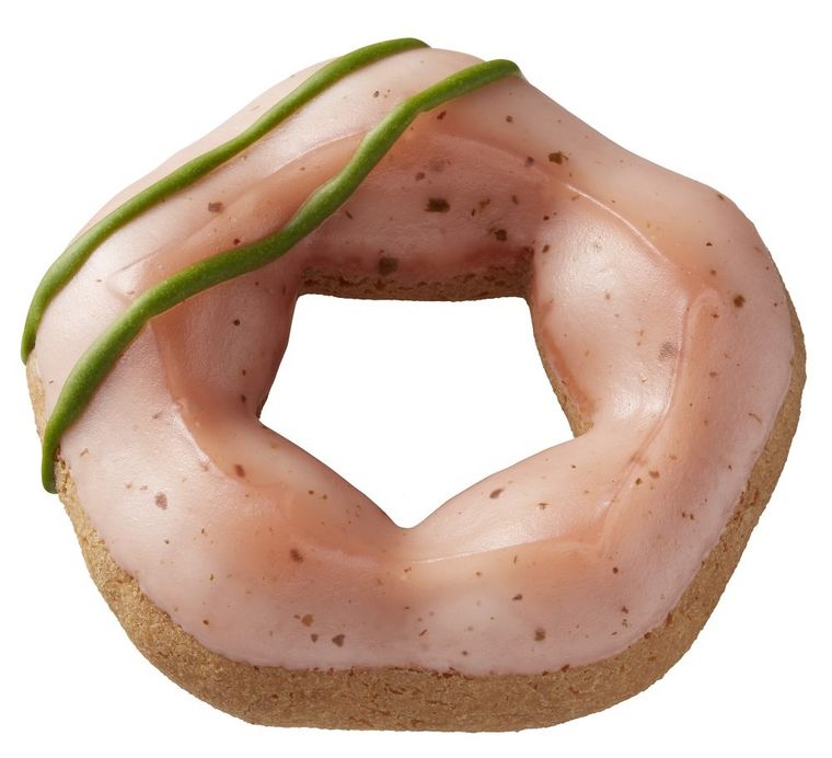 ミスドが祇園辻利とコラボ!春限定ドーナツ「咲く抹茶」の第一弾を発売の画像