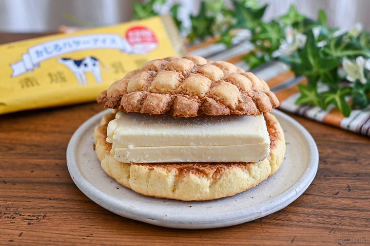 かじるバターアイスの傑作アレンジ誕生!最高に合うのはメロンパン、そしてある仕掛けを…の画像
