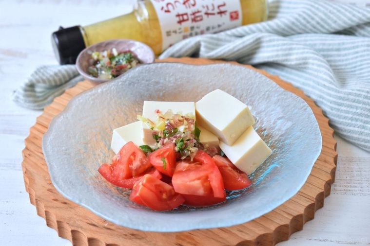 カルディで話題の万能調味料!「きざみらっきょうの甘酢だれ」を使ったアレンジレシピの画像