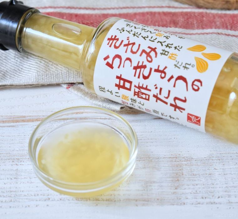 カルディで話題の万能調味料!「きざみらっきょうの甘酢だれ」を使ったアレンジレシピの画像